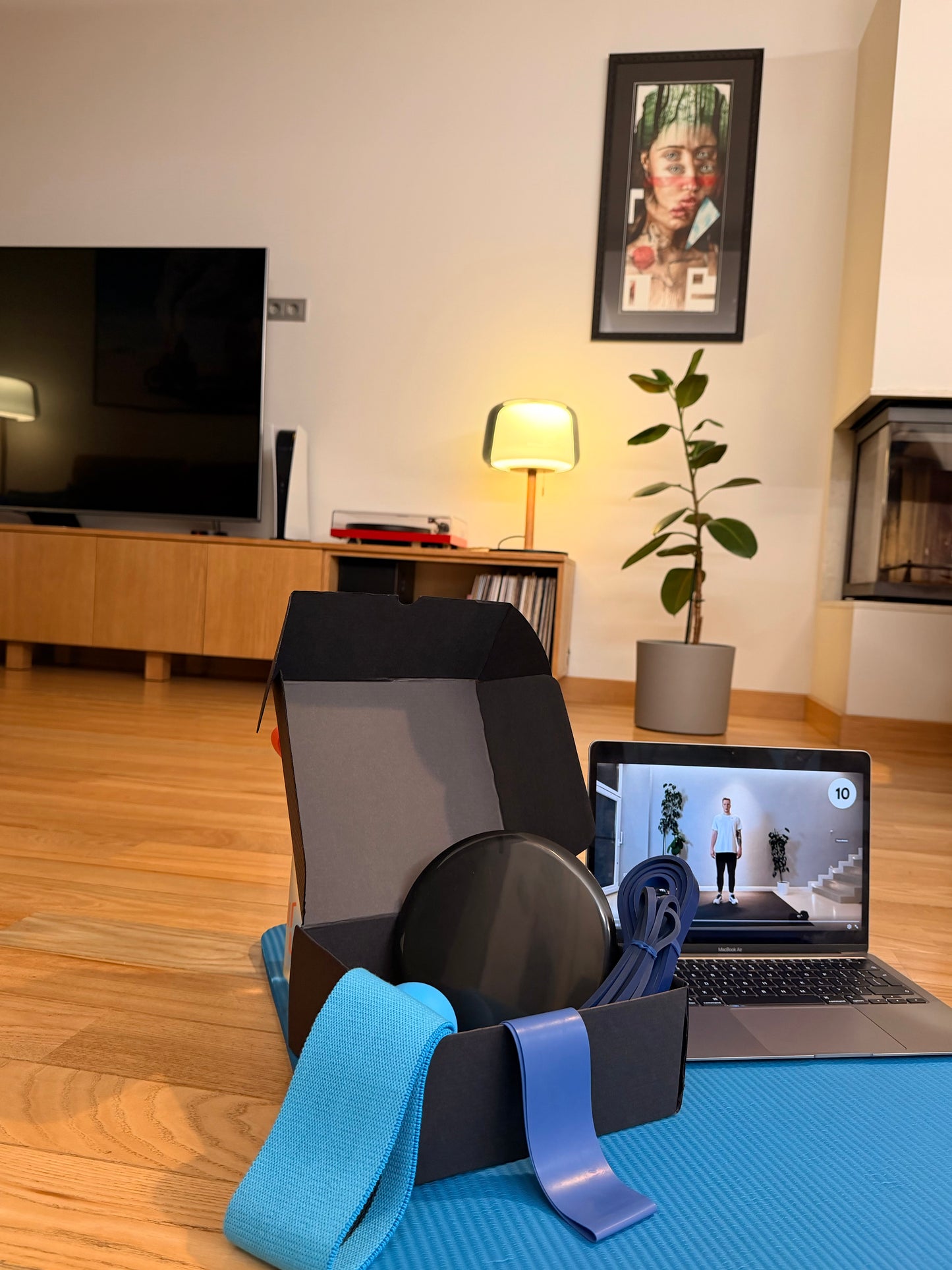 FitnessBox + treniruočių paketas