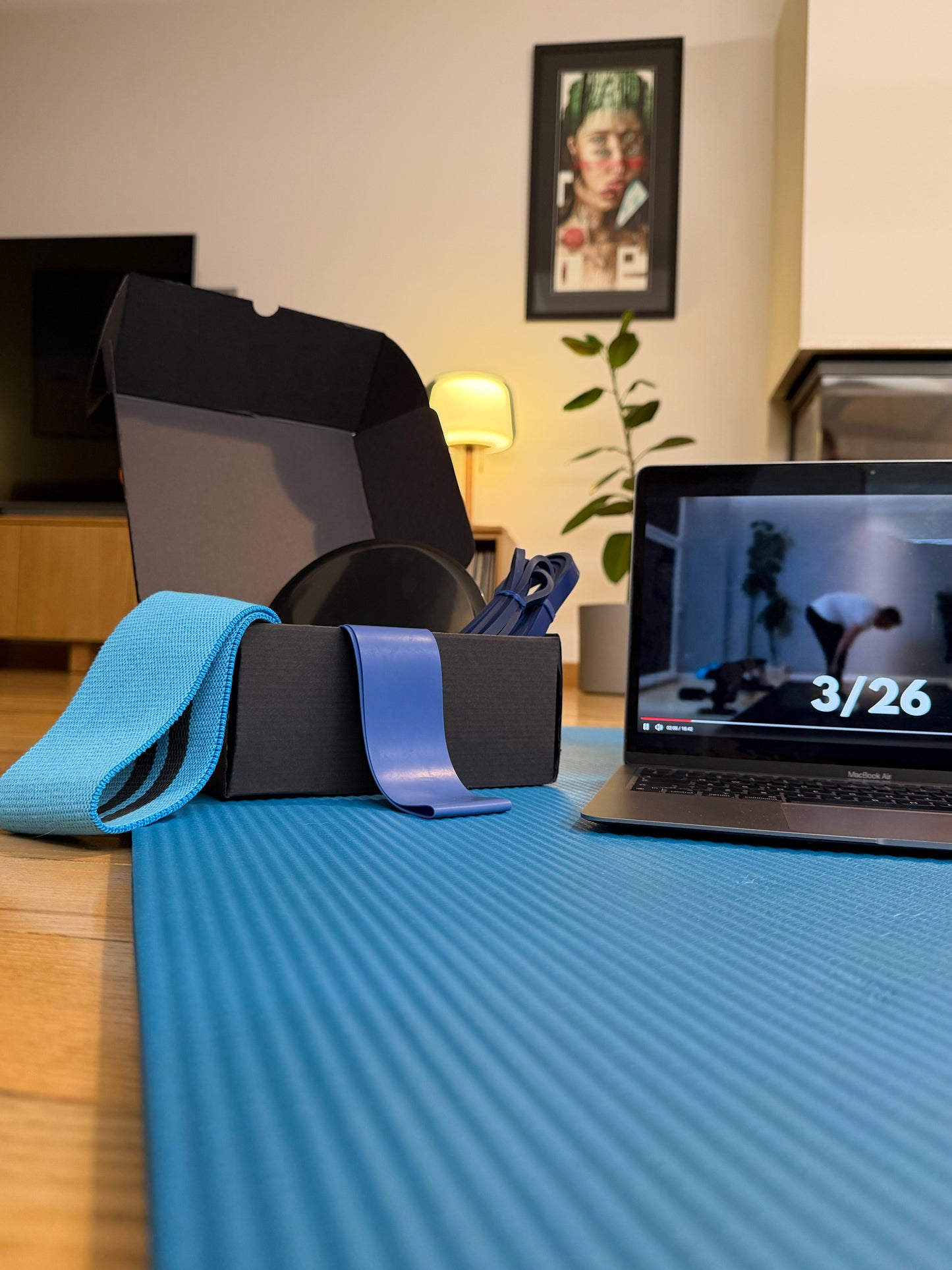 FitnessBox + treniruočių paketas